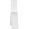 Ekena Millwork Archdale Architectural Grade PVC Gable Bracket, 84"W x 17 1/2"H x 4"D x 4"F, 5/12 Pitch GBP084X18X0404ARC00 - alternate 4